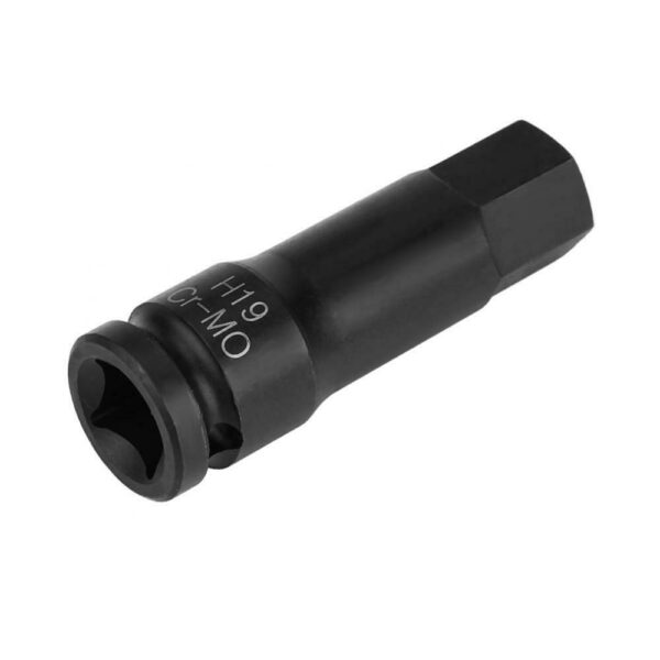 CoCud Impact Hex Bit Socket, H7 Bit 3/8 Drive, Metric Length