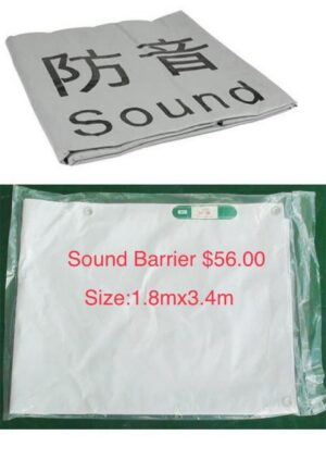 Sound Barrier PVC 1.8mx3.4mtr | E-weal